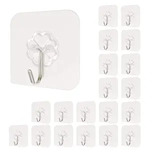 Plastic Wall Hook Stickers for Home & Office Organization