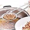 Stainless Steel Frying Strainer & BBQ Grill Net Combo for Kitchen