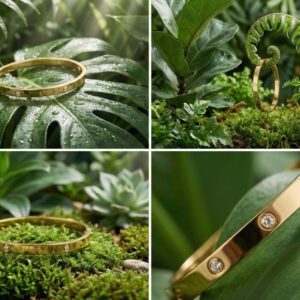 Premium Gold Plated Bangle with Crystal Stones | Elegant Daily Wear